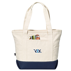 COTTON CANVAS SAILING TOTE