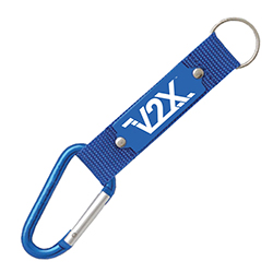 KEY TAG WITH CARABINER