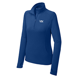 PORT AUTHORITY LADIES SPORT-TEK STRETCH 1/4-ZIP